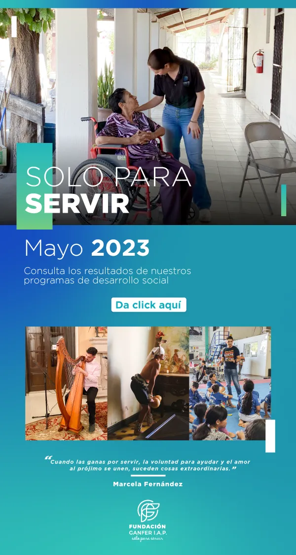 Sólo para servir · Mayo 2023